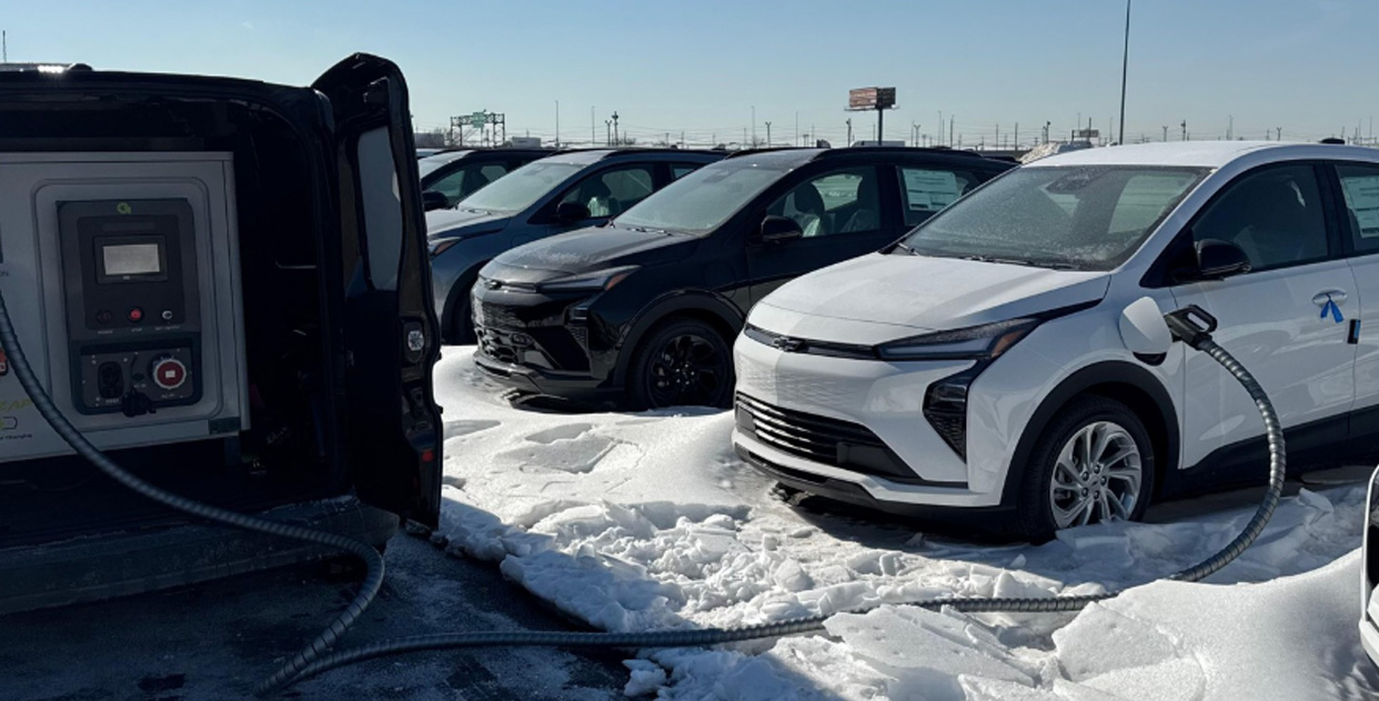 Mobile EV Charging Stations Operate Reliably in Extreme Winter Conditions in New Jersey